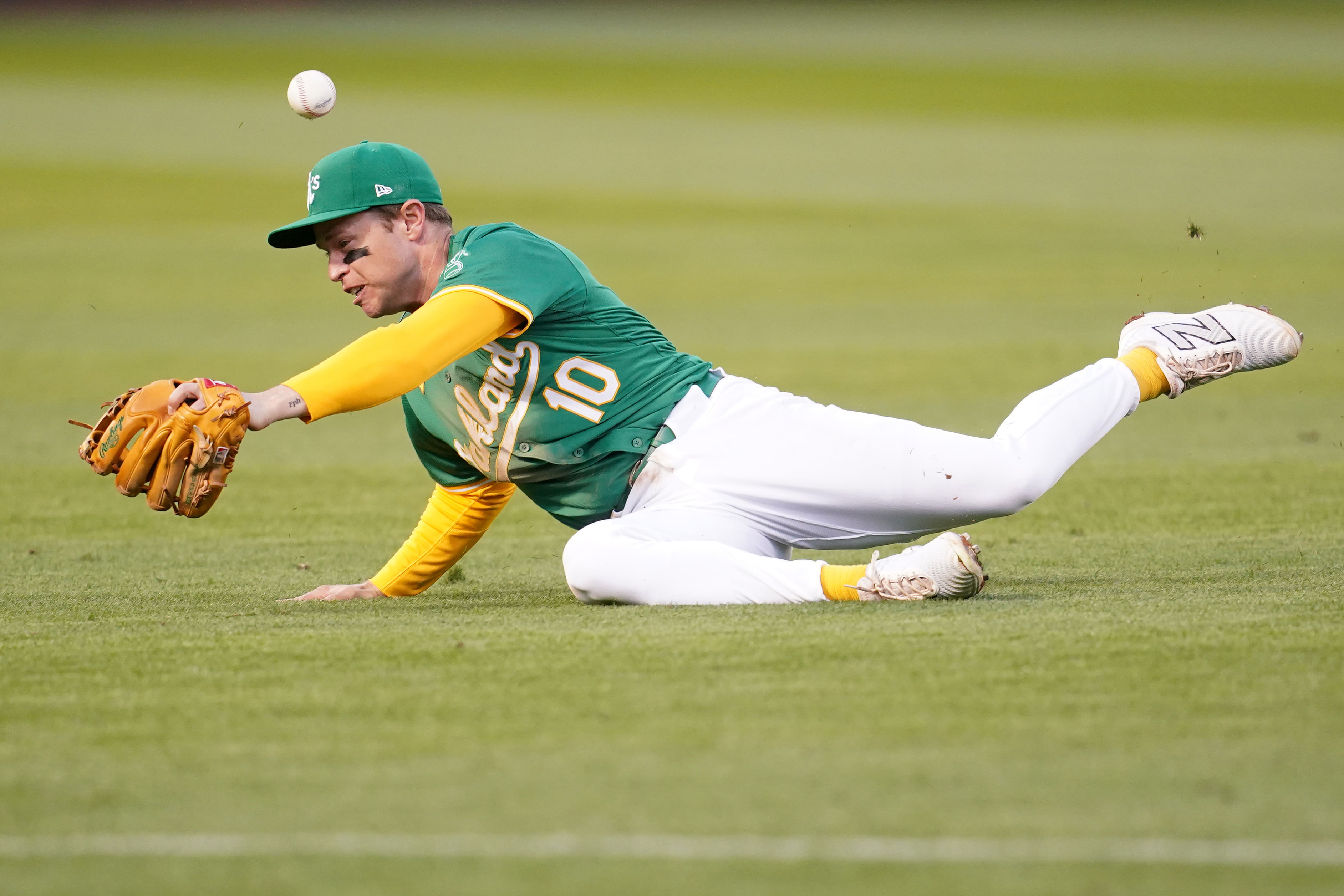 Nick Allen played shortstop for the A's (Imagn)